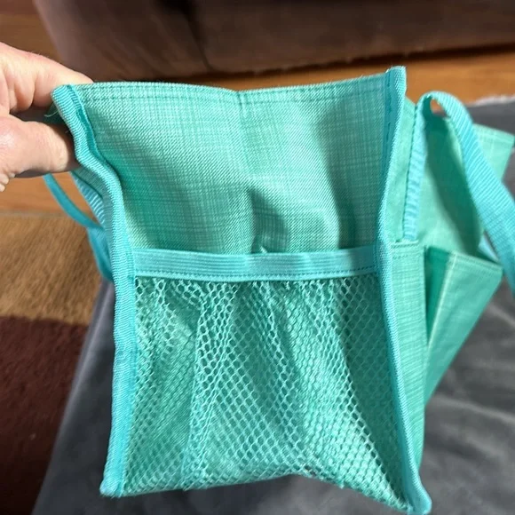 Thirty One Stampin For Fun Craft Bag Tote Green - Picture 6 of 9